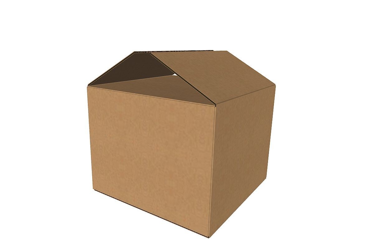 Cutie carton 150 x 150 x 150 mm, natur, 3 straturi CO3, 420 g/mp - imagine 4